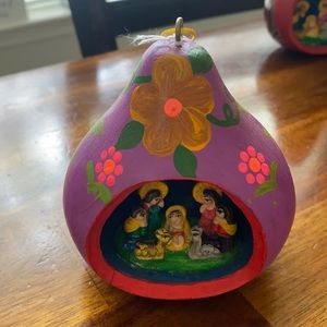 Beautiful handmade Christmas ornament.